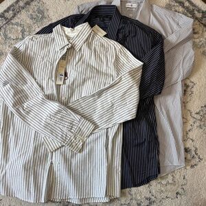 NWT Lot of Men's Button Down Shirts L